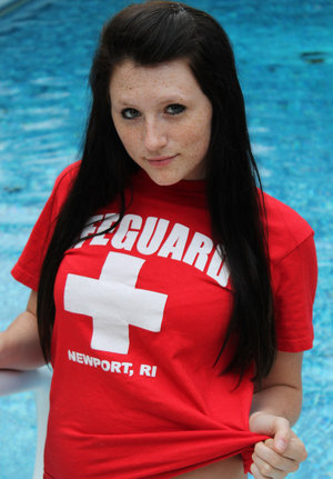 18 year old braces clad cutie Liza Rowe stripping naked if you please